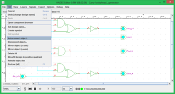 Carry-lookahead generator screenshot 4