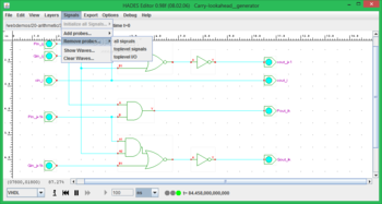 Carry-lookahead generator screenshot 7