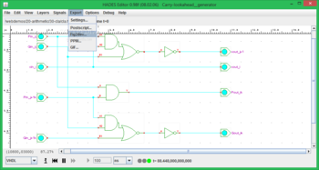 Carry-lookahead generator screenshot 8