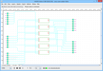 Carry-save adder screenshot