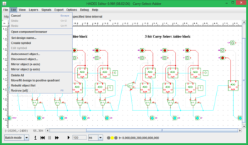 Carry-select adder screenshot 4