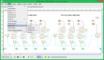 Carry-select adder screenshot 5