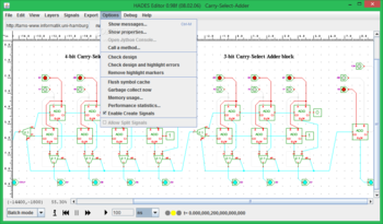 Carry-select adder screenshot 9