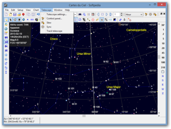 Cartes du Ciel screenshot 7