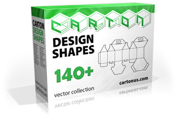 Carton design shapes PACK screenshot