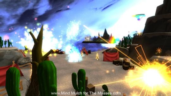 Cartoon Fantasy 3D Music Visualiser screenshot 3