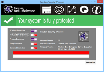 Caruban Security Windows screenshot