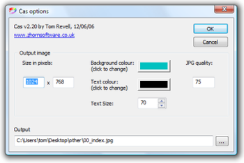 Cas screenshot