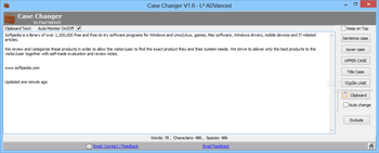 Case Changer screenshot