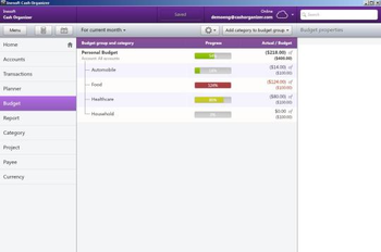 Cash Organizer Desktop screenshot 3