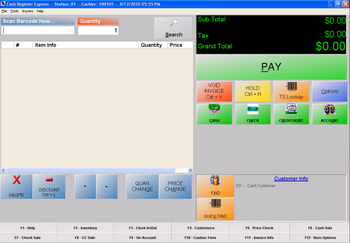 Cash Register Express  screenshot