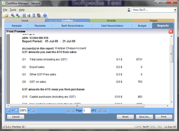 Cashflow Manager Gold screenshot 8