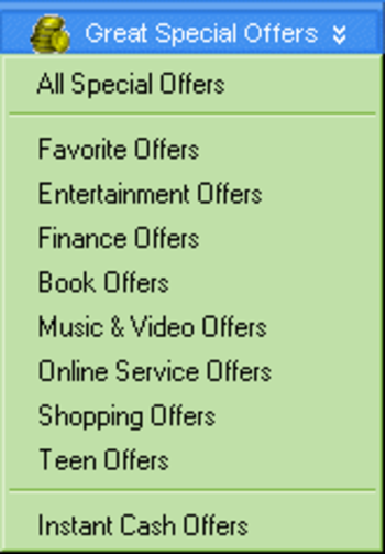 CashSurfers ToolBar screenshot 3