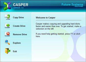 Casper screenshot
