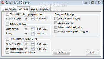 Casper RAM Cleaner screenshot 2