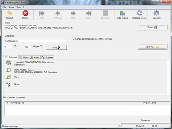 Catalencoder screenshot