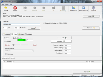 Catalencoder screenshot 2