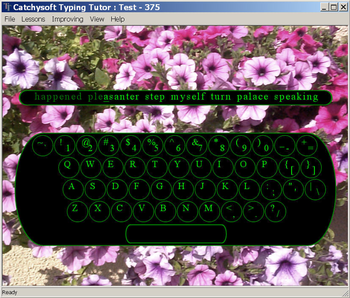 Catchysoft Typing Tutor screenshot
