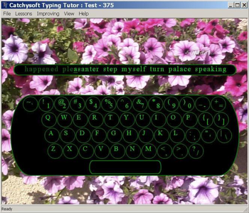 Catchysoft Typing Tutor screenshot 2