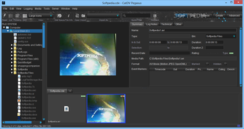 CatDV Pegasus screenshot