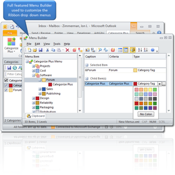 Categorize Plus for Outlook screenshot 2