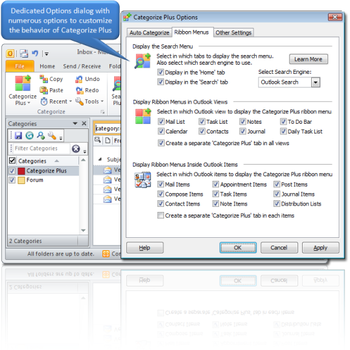 Categorize Plus for Outlook screenshot 3