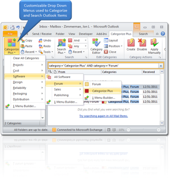 Categorize Plus for Outlook screenshot 5