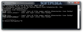 CathyCmd screenshot