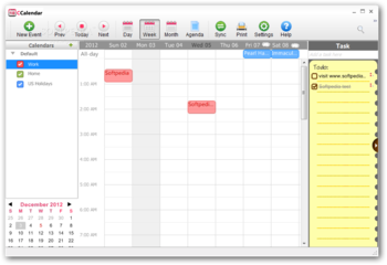 CCalendar screenshot