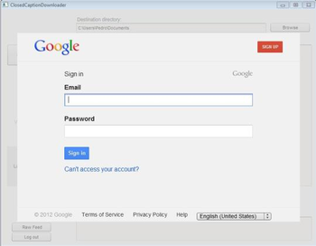 CCDownloader screenshot
