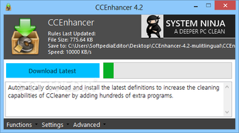 CCEnhancer screenshot