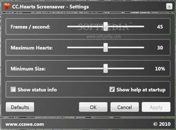 CC.Hearts Screen Saver screenshot 2