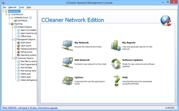CCleaner Network Edition screenshot