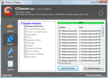 CCleaner nLite Addon screenshot 2