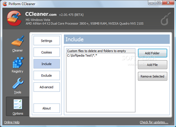 CCleaner nLite Addon screenshot 5