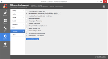 CCleaner Professional Edition screenshot 10