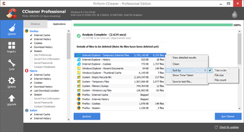 CCleaner Professional Edition screenshot 2