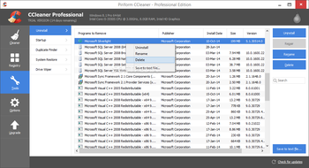 CCleaner Professional Edition screenshot 4