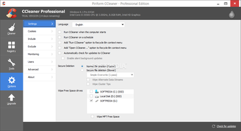 CCleaner Professional Edition screenshot 7