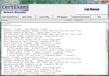 CCNA Network Simulator Designer screenshot