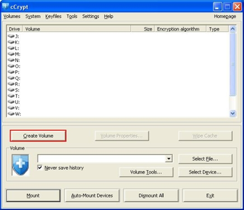cCrypt screenshot