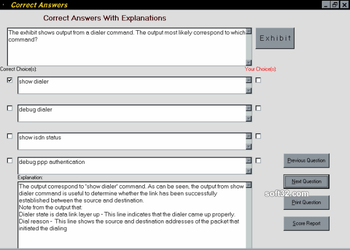 CCSA practice tests. screenshot 3