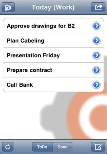 ccToDo screenshot
