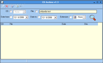 CD Archive screenshot