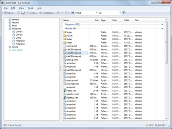 CD Archiver screenshot