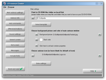 CD Autorun Creator screenshot