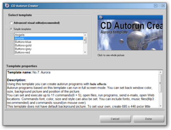 CD Autorun Creator screenshot 2