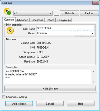 CD Bank Cataloguer Network screenshot 2