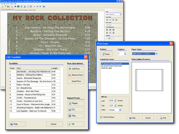 CD-Cover Editor screenshot 2
