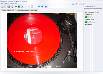 CD-Cover Editor screenshot 4